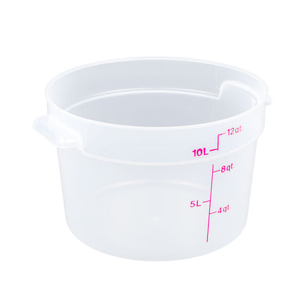 Cambro RFS12PP190 Hộp Đựng Thực Phẩm Tròn 11.4 lít - Trong Mờ