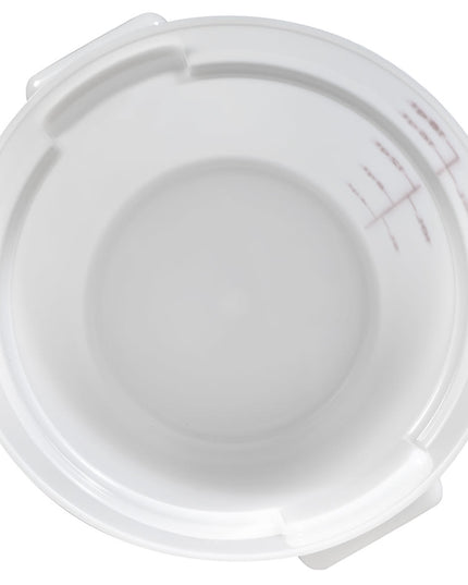 Hộp Đựng Thực Phẩm Tròn Cambro RFS18148 17 lít - Trắng Tự Nhiên