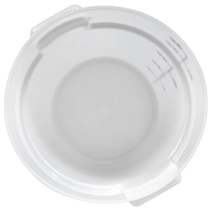 Hộp Đựng Thực Phẩm Tròn Cambro RFS18148 17 lít - Trắng Tự Nhiên