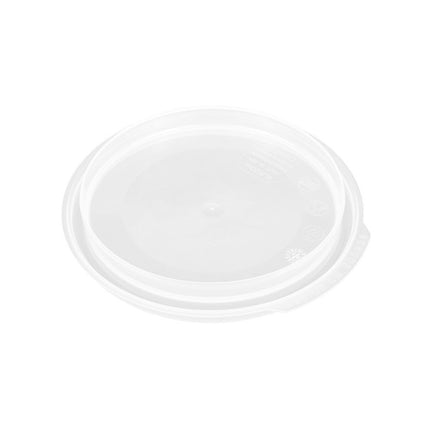 Cambro RFS1SCPP190 Camwear Nắp Đậy Kín Tròn Cho Hộp Đựng Trong Suốt 0.9 lít, Trong Mờ