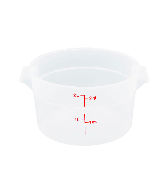 Hộp Đựng Thực Phẩm Tròn Cambro RFS2PP190 1.9 lít - Trong Mờ
