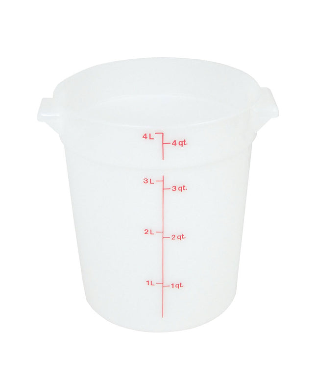 Hộp Đựng Thực Phẩm Tròn Cambro RFS4148 3.8 l - Trắng Tự Nhiên