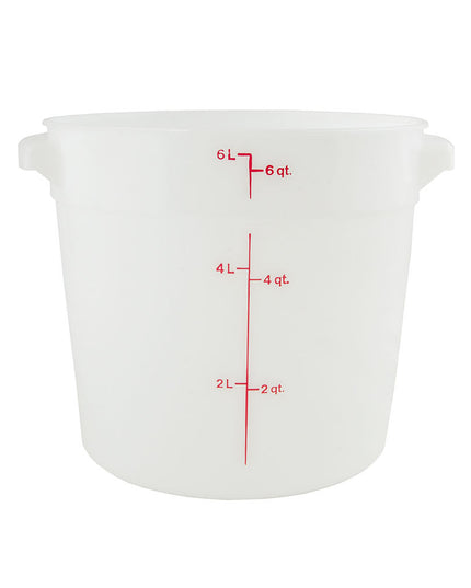 Cambro RFS6148 Hộp Đựng Thực Phẩm Tròn 5.7 lít - Trắng Tự Nhiên