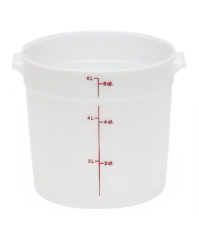 Cambro RFS6148 Hộp Đựng Thực Phẩm Tròn 5.7 lít - Trắng Tự Nhiên
