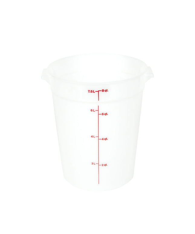 Cambro RFS8148 Hộp Đựng Thực Phẩm Tròn 7.6 lít - Trắng Tự Nhiên