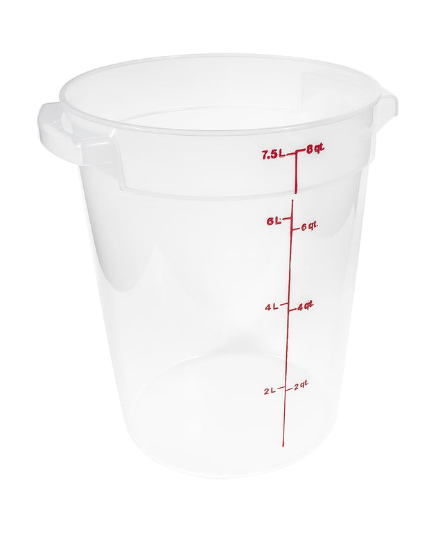Hộp Đựng Thực Phẩm Tròn Cambro RFS8PP190 7.6 lít - Trong Mờ