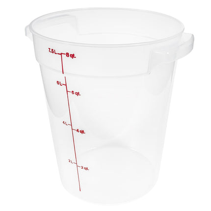 Hộp Đựng Thực Phẩm Tròn Cambro RFS8PP190 7.6 lít - Trong Mờ