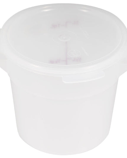 Cambro RFSC1PP190 Nắp Hộp Đựng Thực Phẩm - 0.9 lít, Trong Mờ