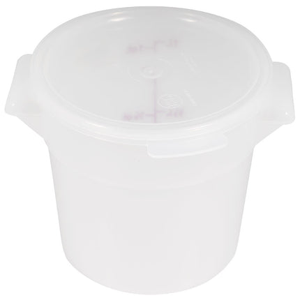 Cambro RFSC1PP190 Nắp Hộp Đựng Thực Phẩm - 0.9 lít, Trong Mờ