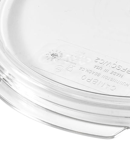Cambro RFSCWC2135 Camwear Nắp Đậy - 2/3.8 lít, Trong Suốt