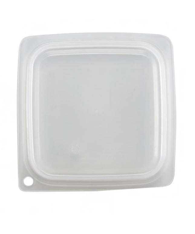 Cambro SFC1FPPP190 CamSquare® Nắp Đậy Cho Hộp Đựng 1/2 & 0.9 lít, Polyethylene, Trong Mờ