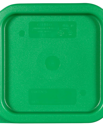 Cambro SFC2452 CamSquare® Nắp Đậy, Cho Hộp Đựng 2 & 3.8 lít, Xanh Lá Kelly