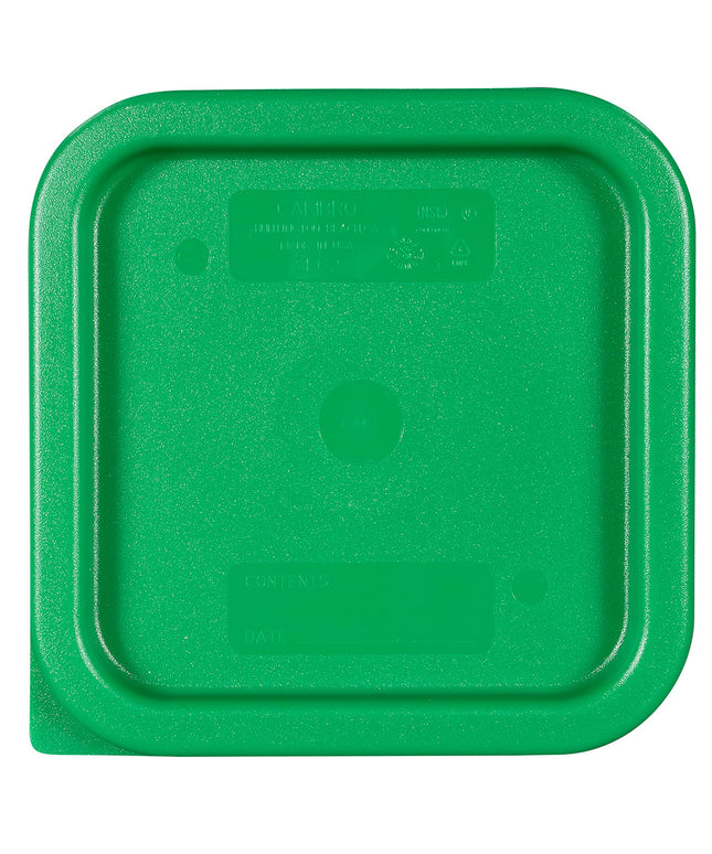 Cambro SFC2452 CamSquare® Nắp Đậy, Cho Hộp Đựng 2 & 3.8 lít, Xanh Lá Kelly