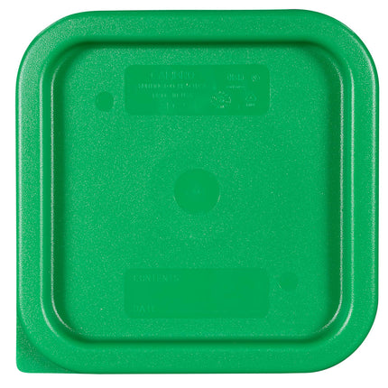 Cambro SFC2452 CamSquare® Nắp Đậy, Cho Hộp Đựng 2 & 3.8 lít, Xanh Lá Kelly