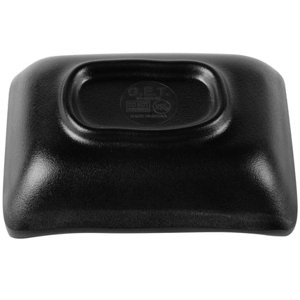Đĩa đựng nước chấm melamine mờ GET SD-3828-BK Nara 10 x 7 cm 59 ml - Màu đen, Thùng 24 cái