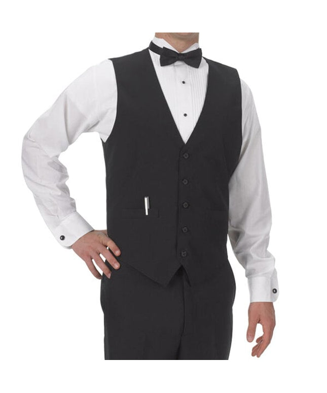 Áo gi-lê polyester màu đen Henry Segal size M