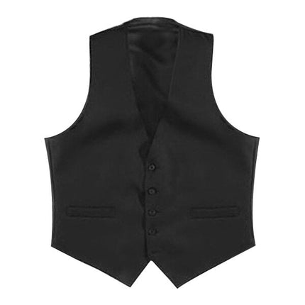 Áo gi-lê polyester màu đen Henry Segal size M