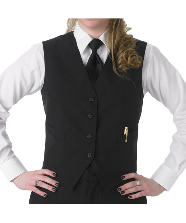 Áo gi-lê polyester màu đen Henry Segal size M