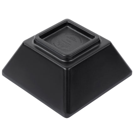 Chén ramekin melamine vuông Elite Global Solutions Zen JW33 màu đen 118 ml - Thùng 6 cái
