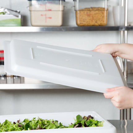 Nắp hộp đựng thực phẩm nhựa polyethylene Choice 46 x 30 cm màu trắng