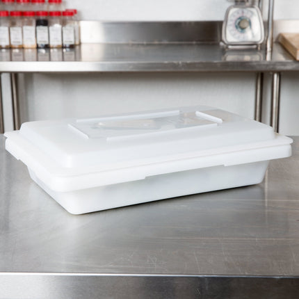 Nắp hộp đựng thực phẩm nhựa polyethylene Choice 46 x 30 cm màu trắng