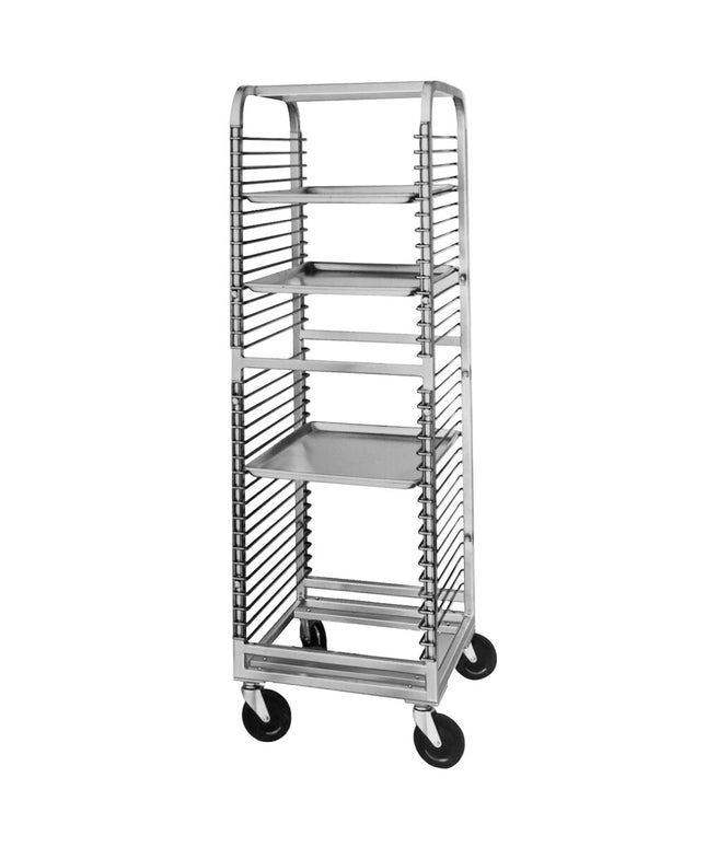 Xe giá đựng khay Channel 566NS 33 khay End Load inox Bun / xe giá đựng khay dây Slides - Assembled