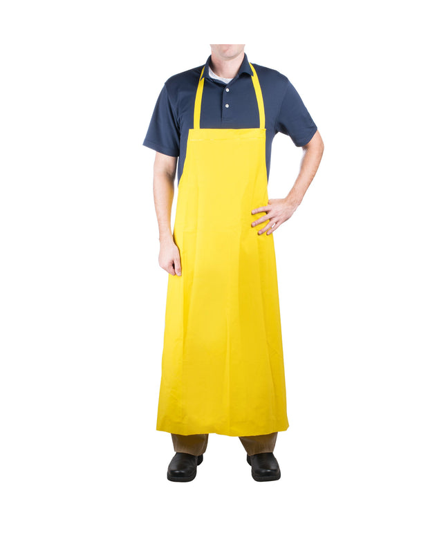 Tạp dề rửa chén PVC/polyester 14 mil Cordova vàng