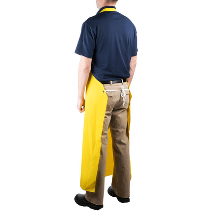 Tạp dề rửa chén PVC/polyester 14 mil Cordova vàng
