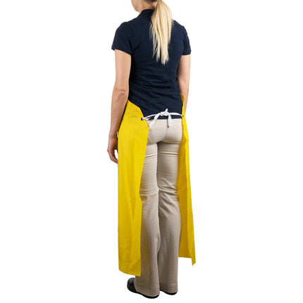 Tạp dề rửa chén PVC/polyester 14 mil Cordova vàng