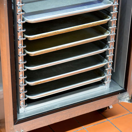 Giá đựng khay nướng / khay bánh nạp đầu nhôm Channel RIW-29 29 khay 64 x 52 x 130 cm cho tủ mát - Lắp sẵn