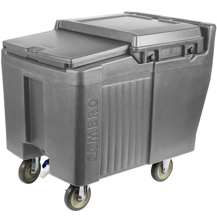 Thùng đá di động Cambro ICS125L191 SlidingLid xám granite - Sức chứa 57 kg