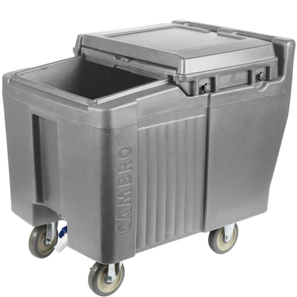Thùng đá di động Cambro ICS125L191 SlidingLid xám granite - Sức chứa 57 kg