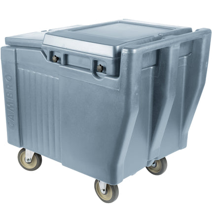 Khoang đá di động Cambro ICS125L401 SlidingLid màu xanh đá phiến - Sức chứa 56,7 kg