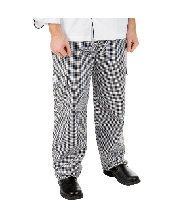 Quần cargo unisex họa tiết răng chó Mercer Culinary Genesis M61051HT - M