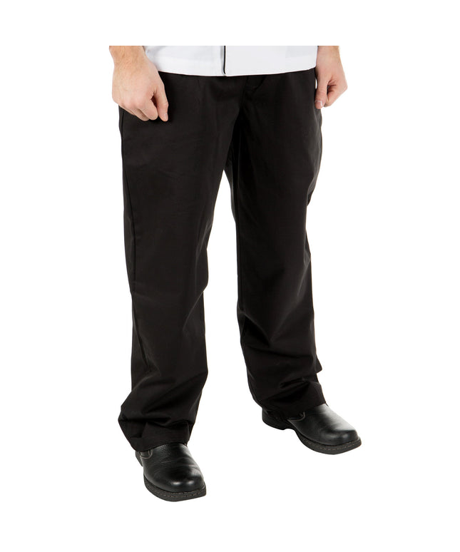 Quần bếp unisex Mercer Culinary Genesis M61060BK màu đen - cỡ L