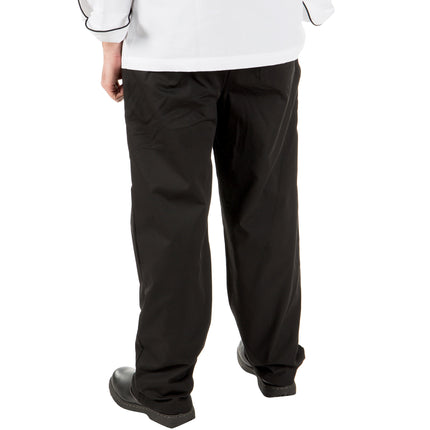 Quần bếp unisex đen Mercer Culinary Millennia M60050BK - M