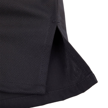 Áo đầu bếp poly-cotton màu đen Mercer Culinary size L