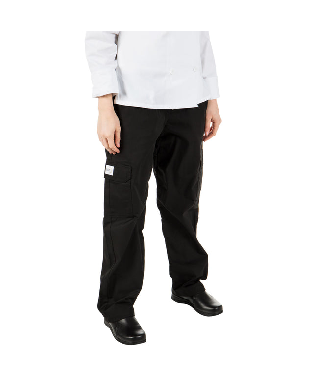 Quần bếp nữ túi hộp Mercer Culinary Genesis đen - size L