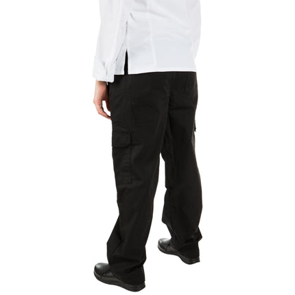 Quần bếp nữ túi hộp Mercer Culinary Genesis đen - size L
