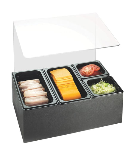Khay Đựng Garnish Quầy Bar Cal-Mil 1102 4 Ngăn
