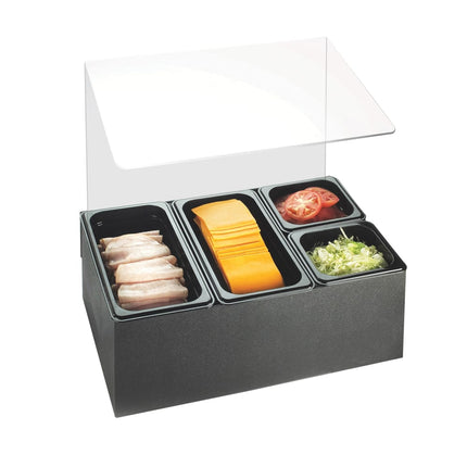 Khay Đựng Garnish Quầy Bar Cal-Mil 1102 4 Ngăn