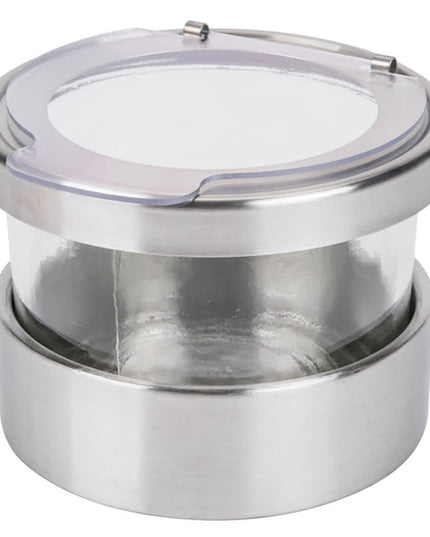 Khay Trang Trí Quầy Bar Cal-Mil 3492-4-15HL (3) Ngăn - Nắp Phẳng Bản Lề