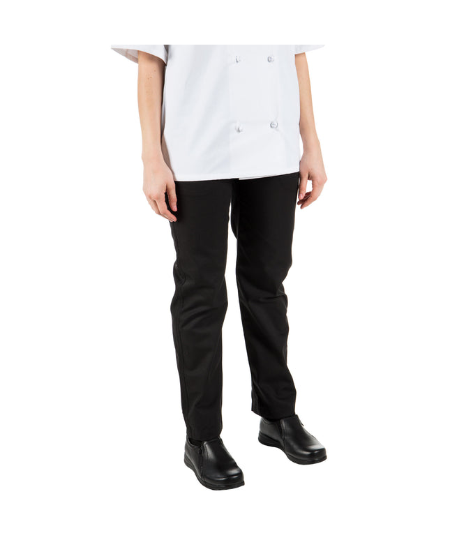 Quần bếp nữ xếp ly Mercer Culinary Renaissance M62120BK màu đen - 2XL