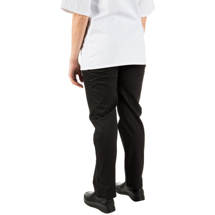 Quần bếp nữ xếp ly Mercer Culinary Renaissance M62120BK màu đen - 2XL
