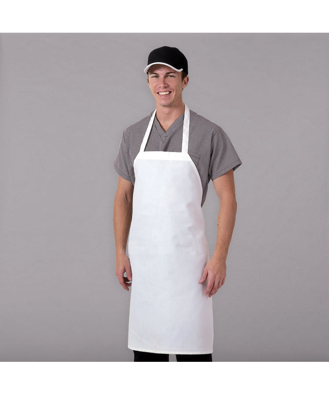 Tạp dề yếm polyester có thể tùy chỉnh Chef Revival trắng