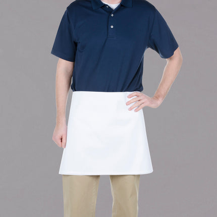 Tạp dề nửa thân vải poly-cotton có thể tùy chỉnh Chef Revival trắng