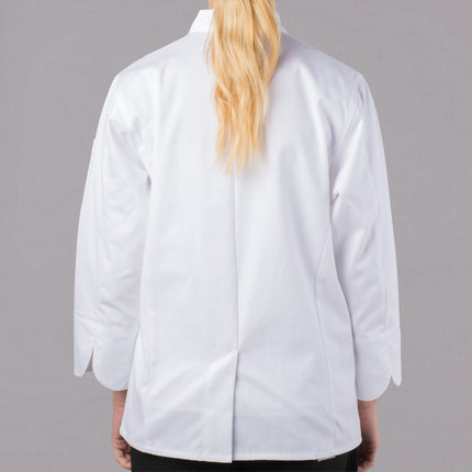 Áo bếp nữ tay dài Mercer Culinary Genesis M61030WH - Màu trắng, Size 2XL