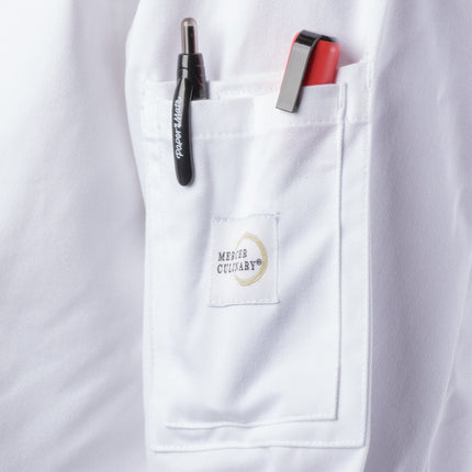 Áo bếp nữ tay dài Mercer Culinary Genesis M61030WH - Màu trắng, Size 2XL