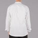Áo bếp điều hành nhẹ Mercer Culinary Renaissance unisex trắng viền đen M62020WB - Size 2XL