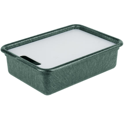 Bộ khay sâu và thớt HS Inc. HS1050C Prep n Serve màu xanh ớt jalapeno 44 x 32 cm